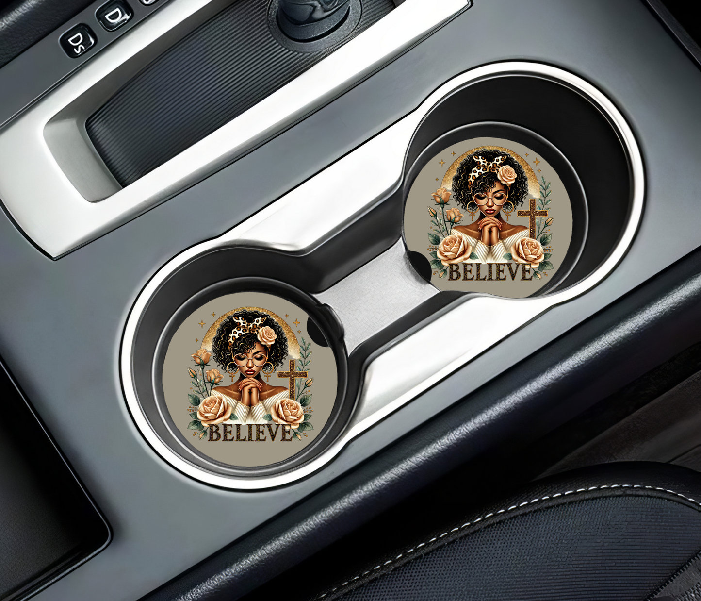 Believe Car Coasters