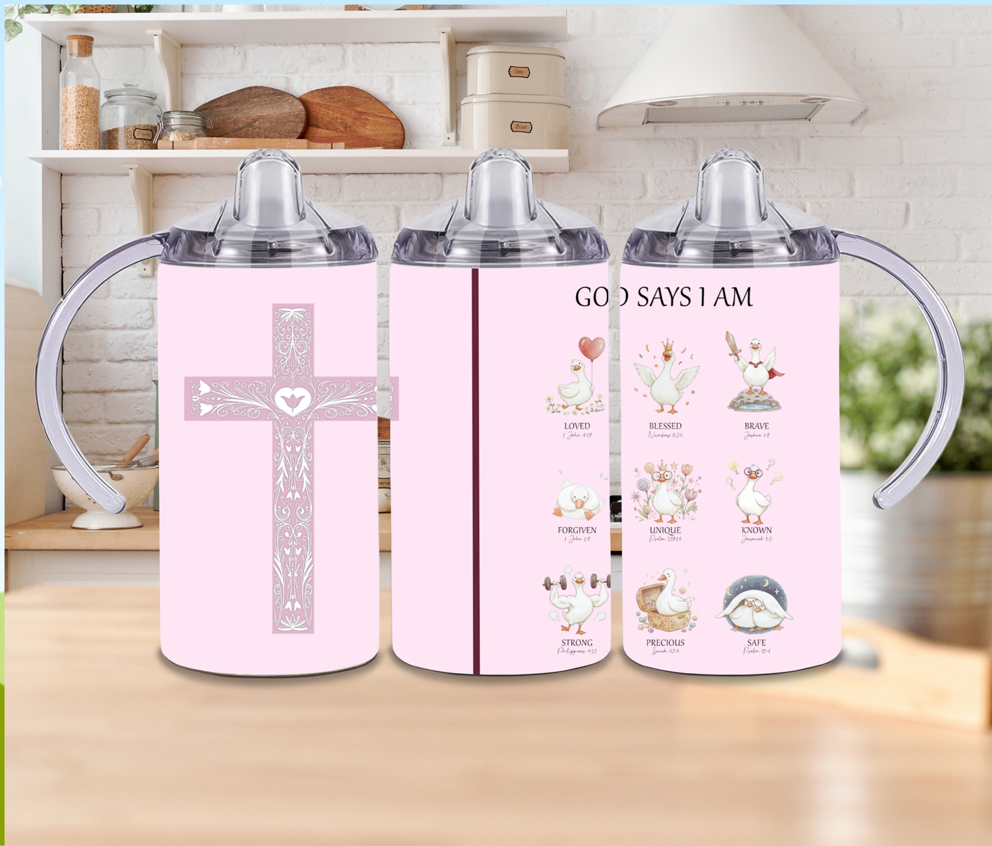 God Says I Am - Pink