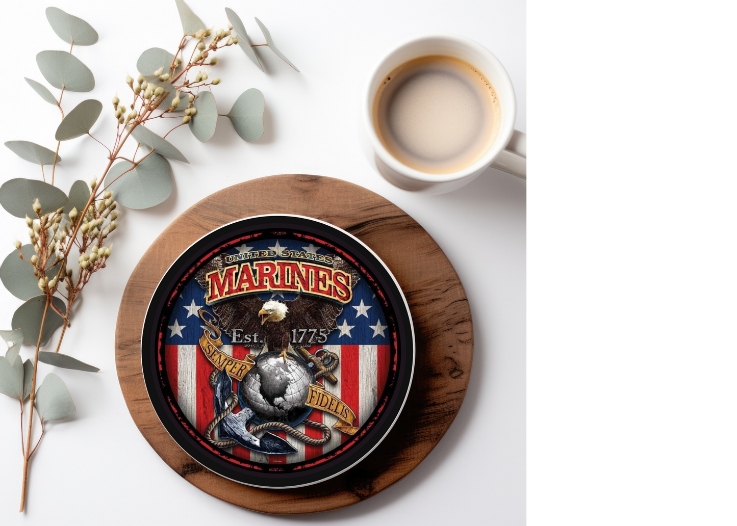 Marines Table Coasters