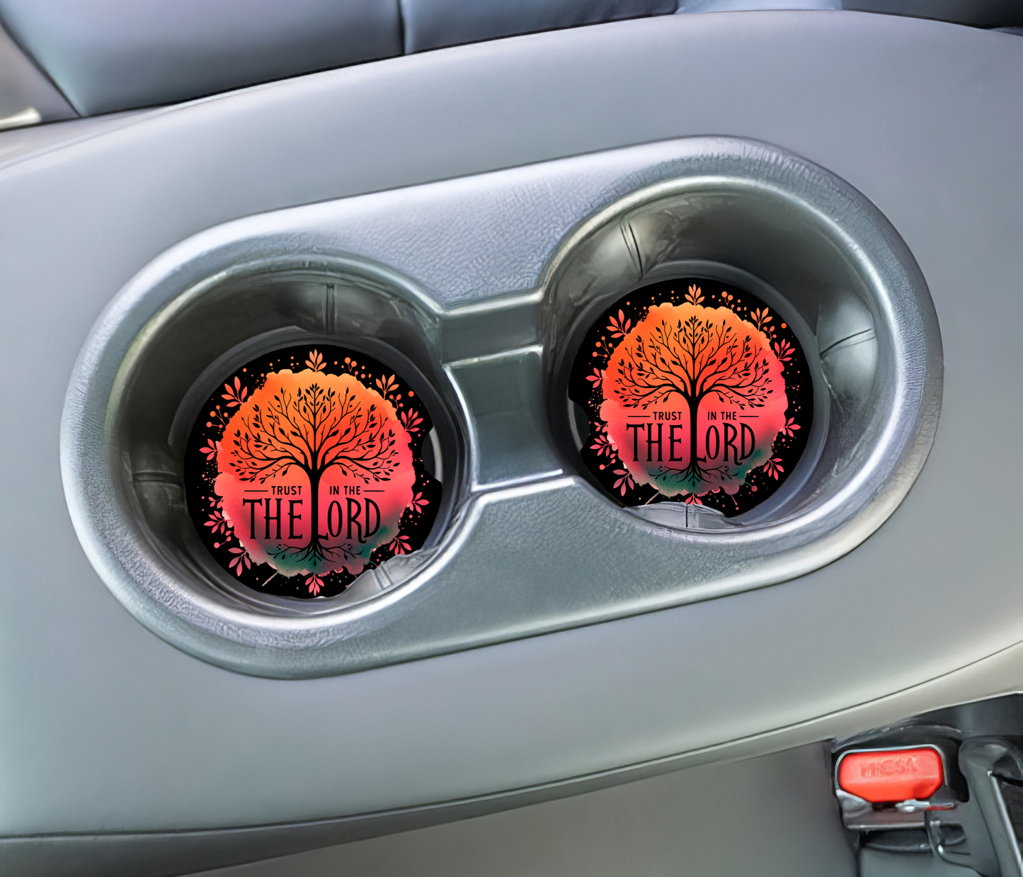 Trust in the Lord Car Coasters