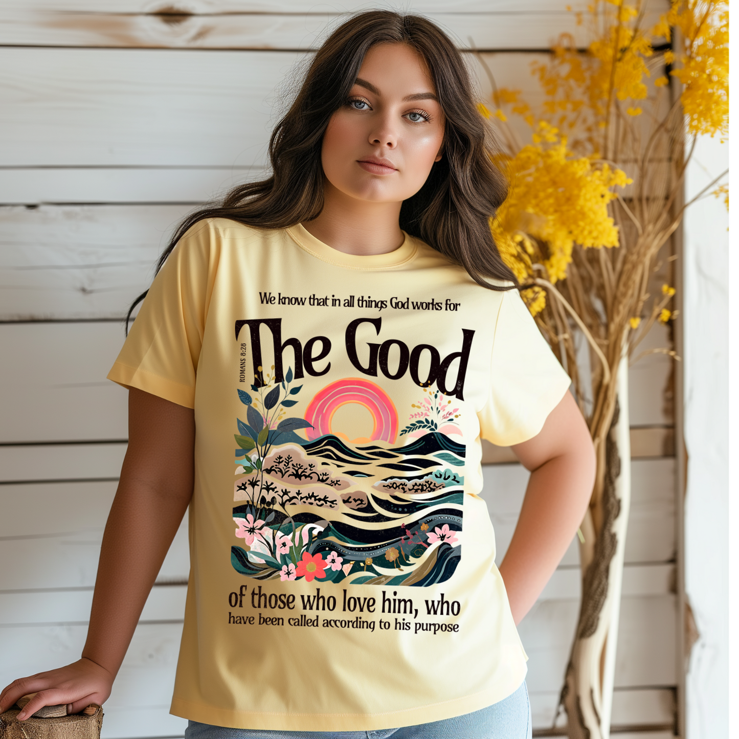We Know in All Things God Works for the Good - TShirt