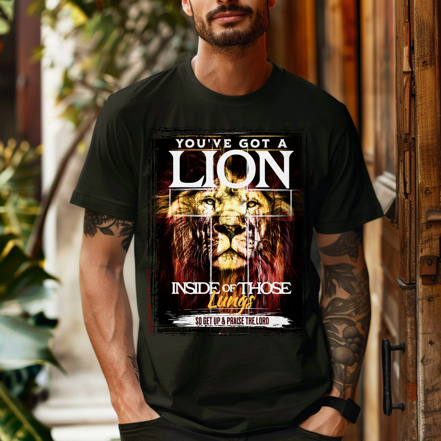 You've Got a Lion Inside of Those Lungs - TShirt