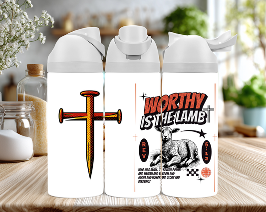 Worthy is the Lamb - Water Bottle