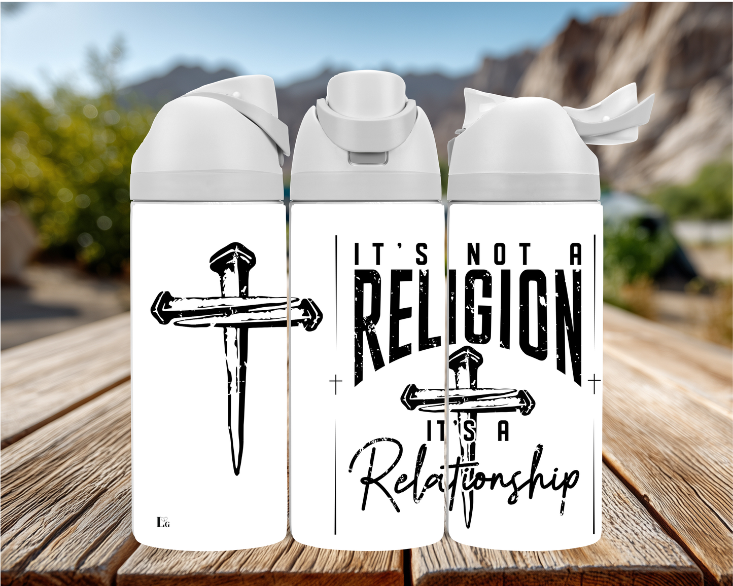 It's Not a Religion - Water Bottle