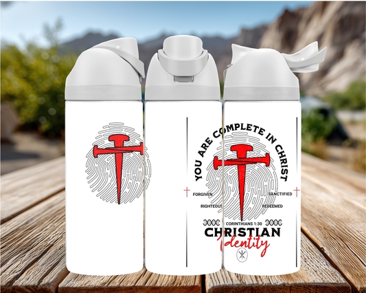 Complete in Christ - Water Bottle