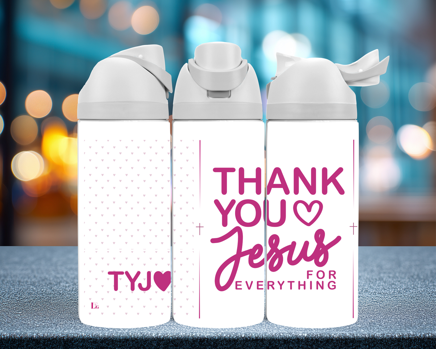 Thank You Jesus - Water Bottle