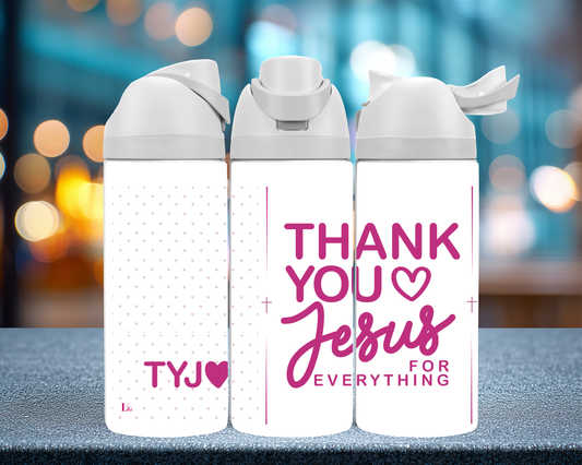 Thank You Jesus - Water Bottle