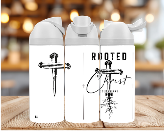 Rooted in Christ - Water Bottle