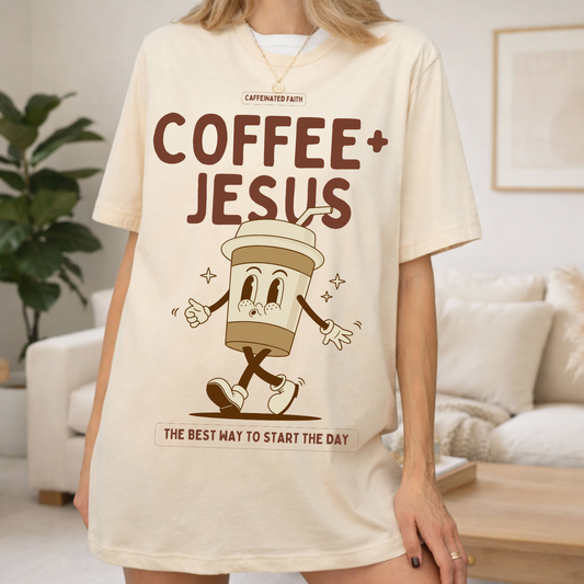 Coffee & Jesus - Women's TShirt