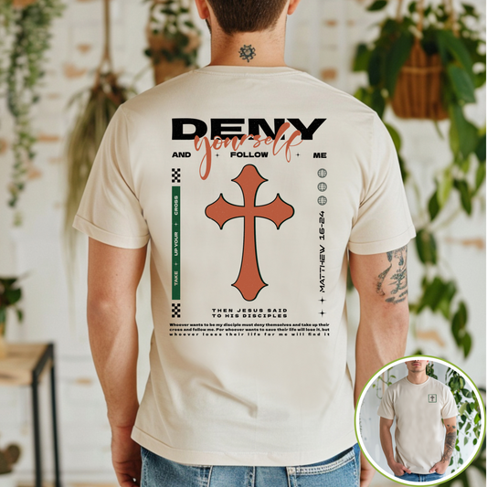 Deny Yourself - Men's TShirt