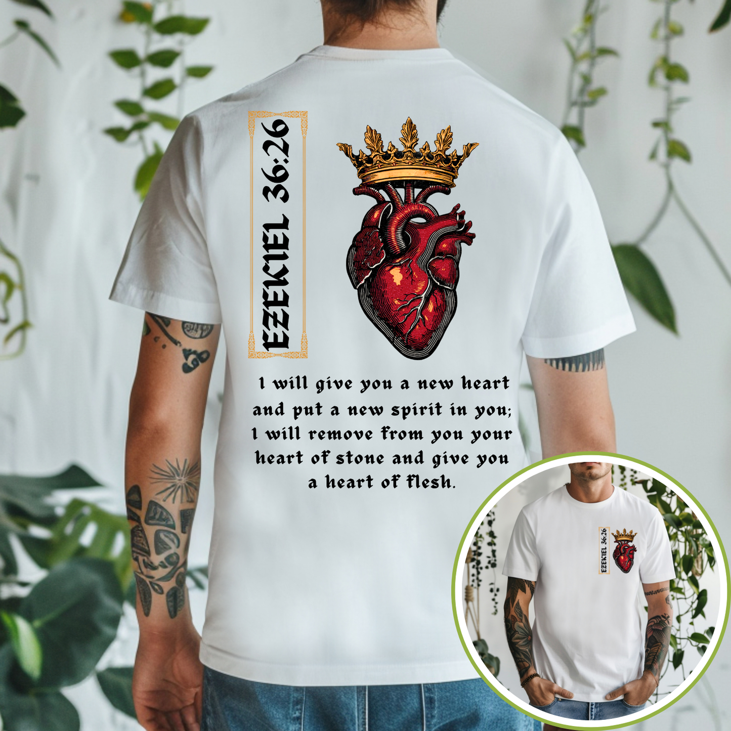 Ezekiel 36:26 -  TShirt