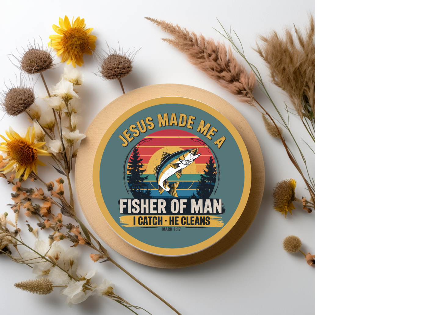 Fisher of Man Table Coasters