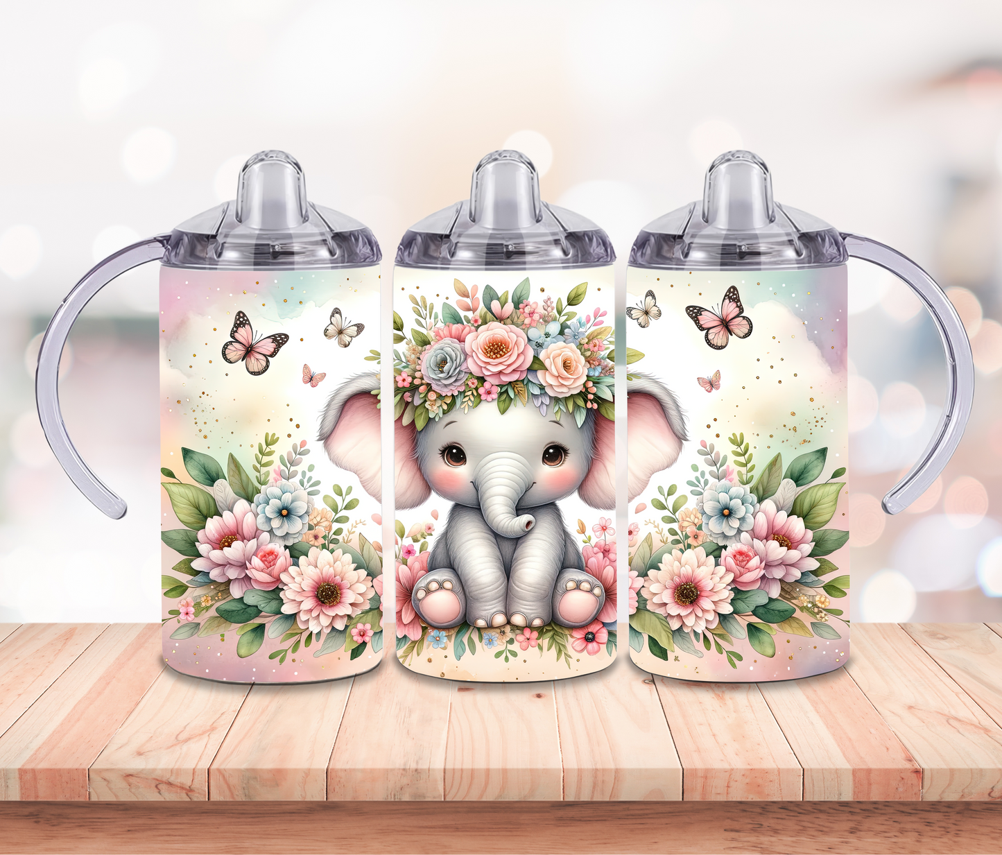 Floral Elephant