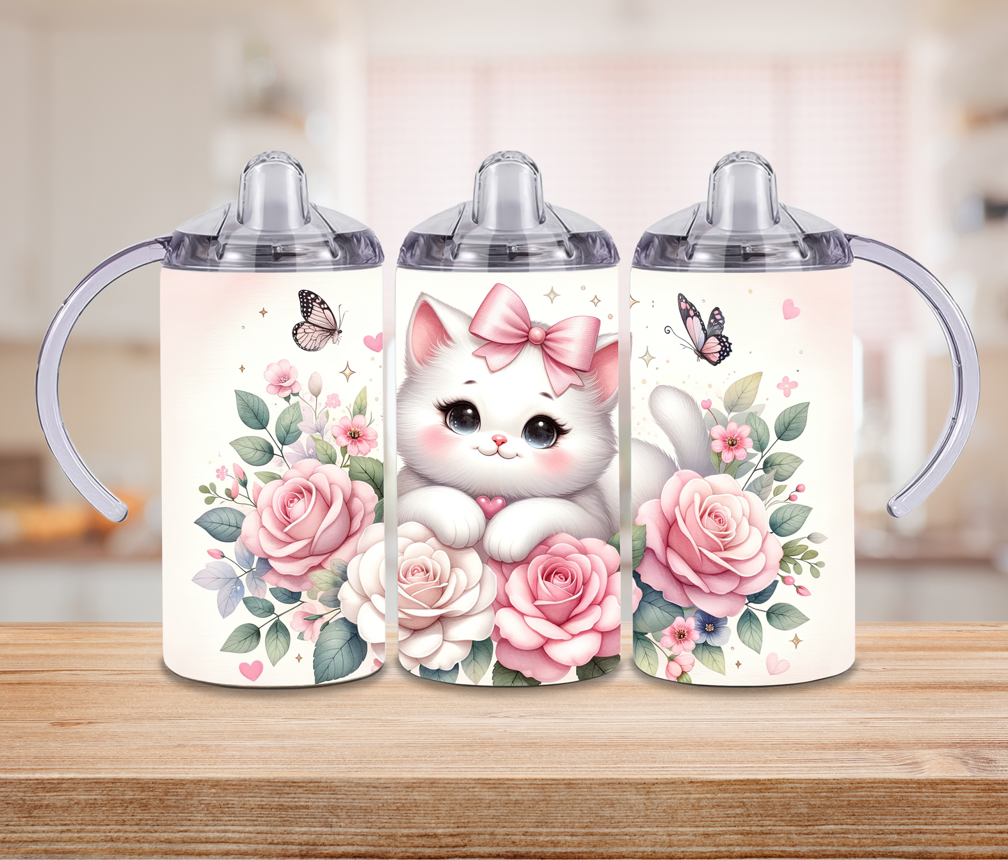 Floral Kitten