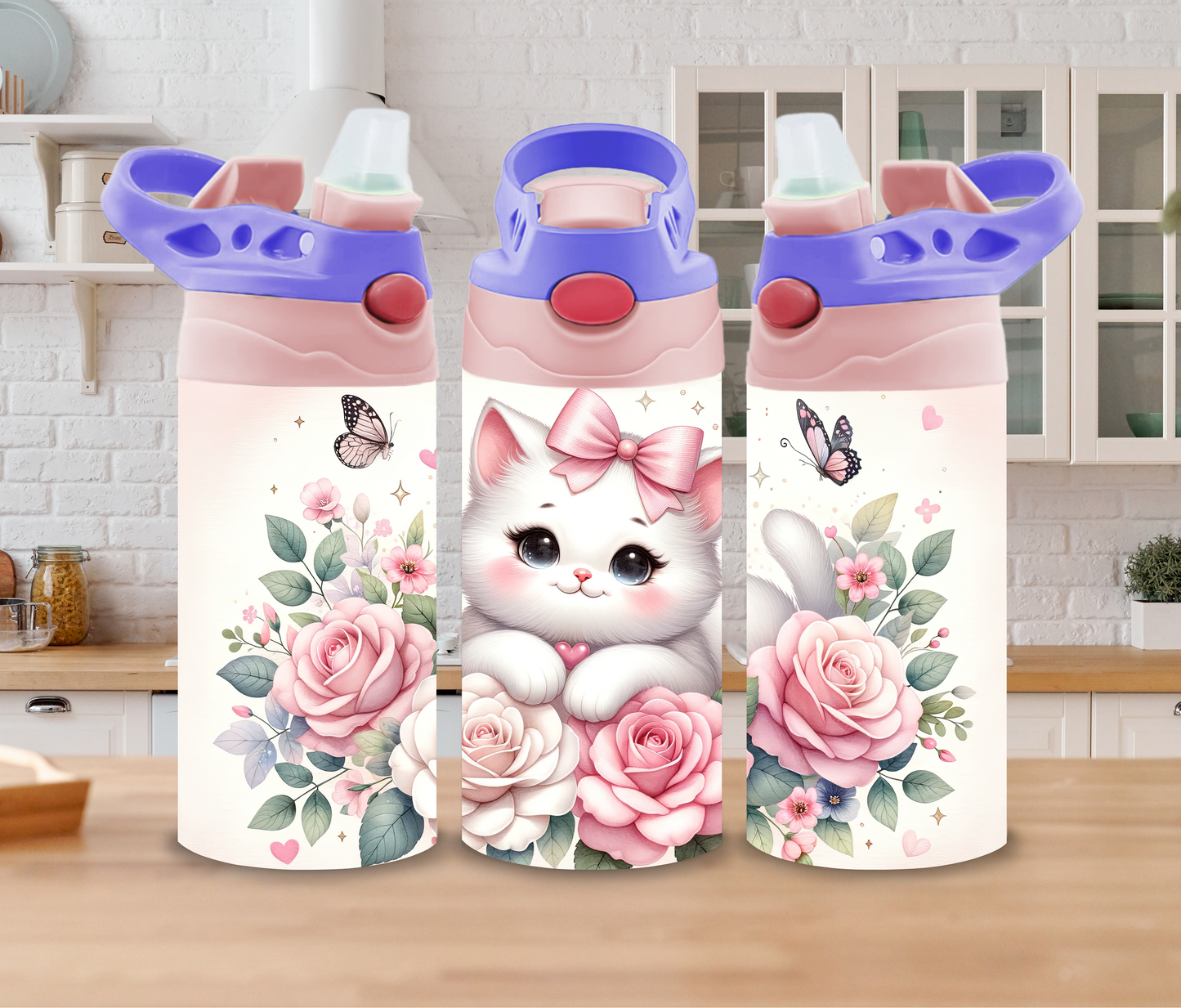 Floral Kitten