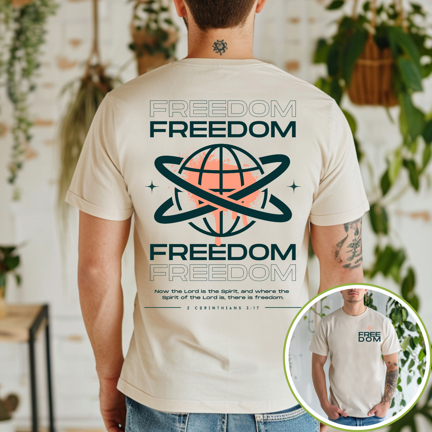 Freedom - Men's TShirt