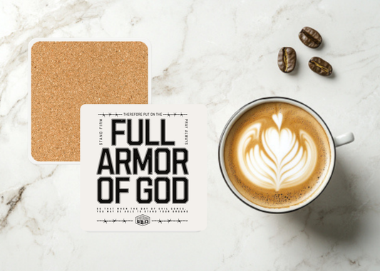Full Armor of God Table Coasters