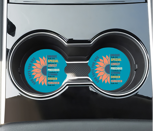 God Says You Are Car Coasters