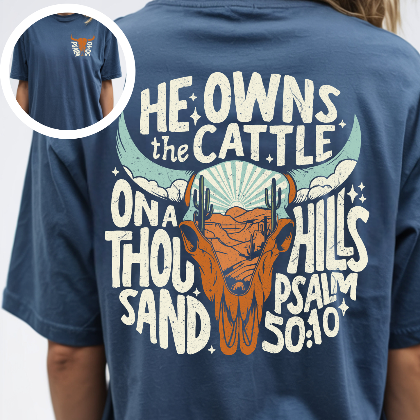 He Owns the Cattle - Women's TShirt
