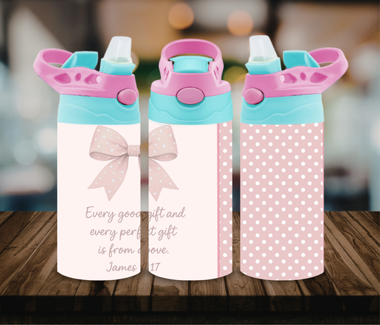James 1:17 - Bow & Polka Dots