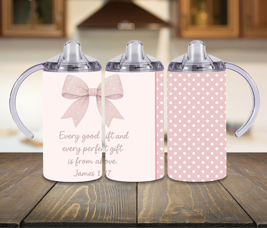James 1:17 - Bows & Polka Dots