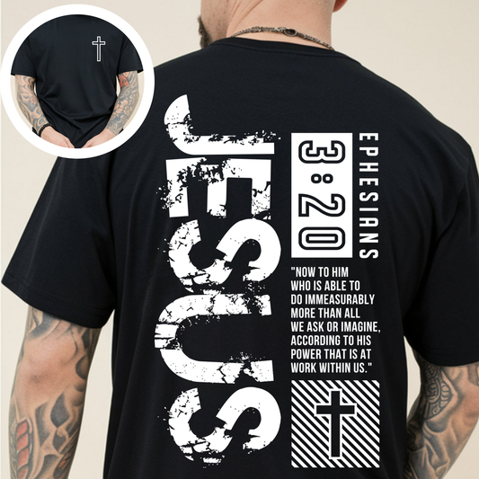 Jesus - Ephesians 3:20 - Men's TShirt