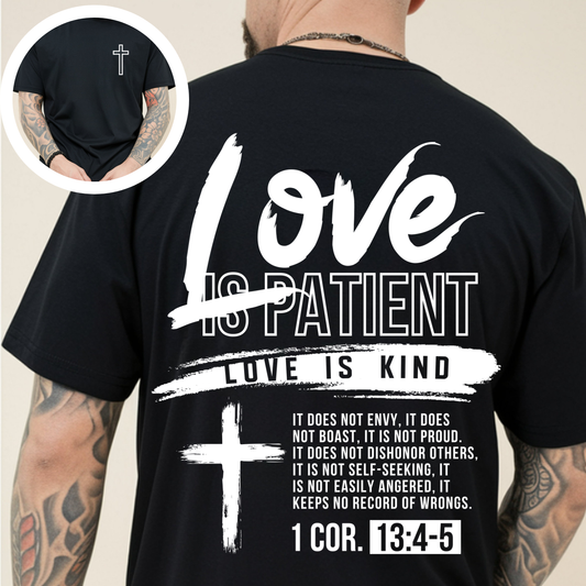 Love is Patient - Men's TShirt