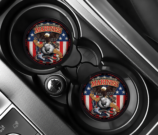 Marines Car Coasters