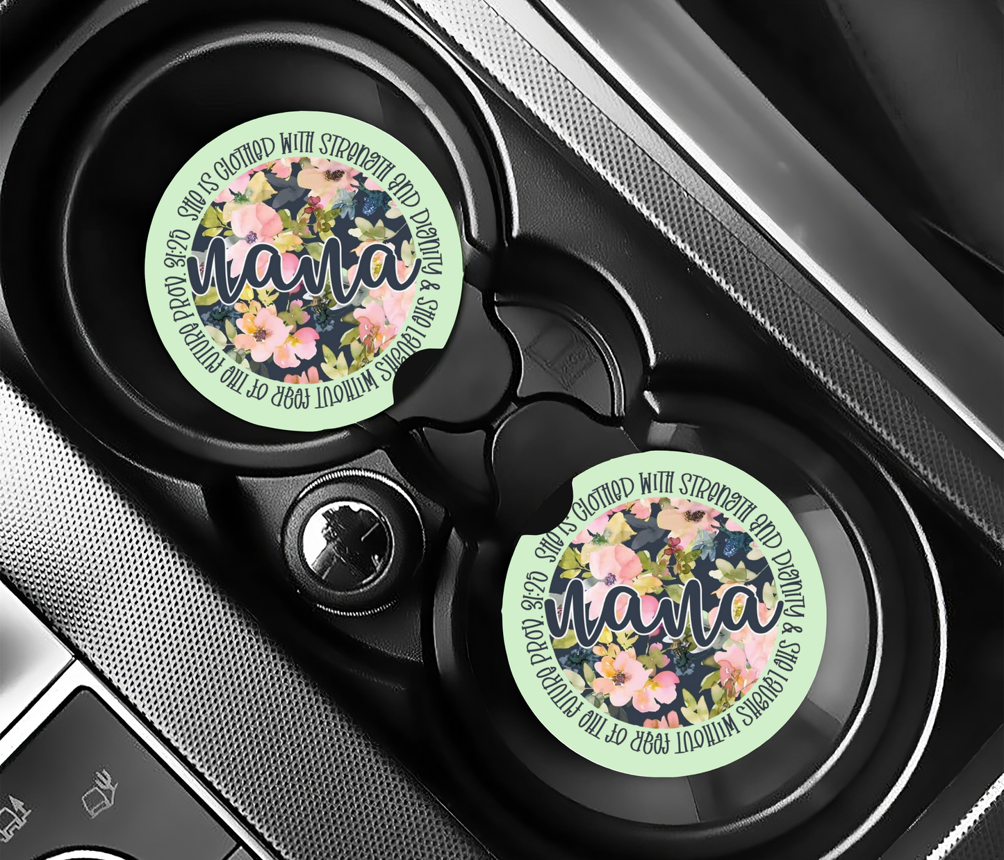 Nana Car Coasters