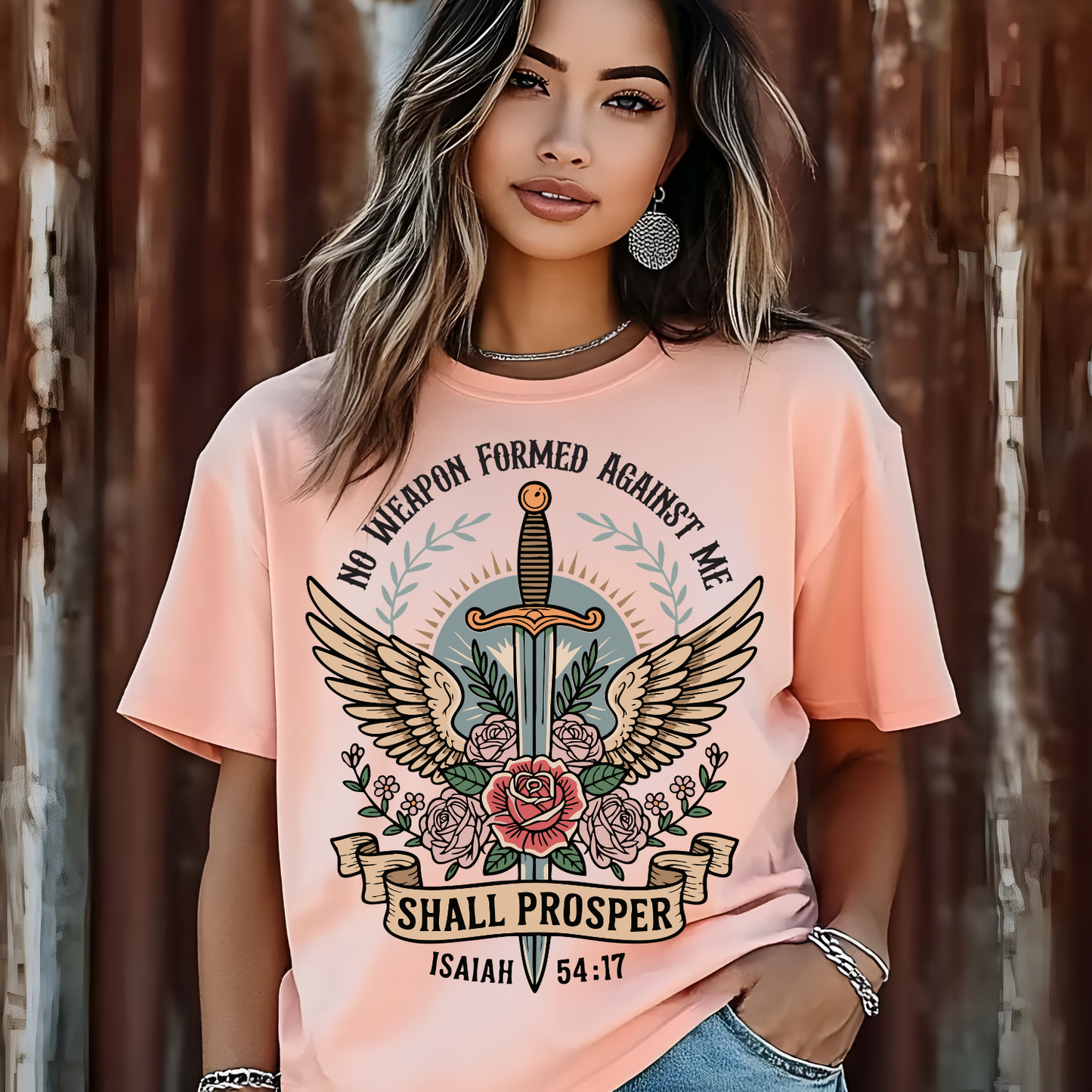 No Weapon Formed Against Me Shall Prosper - TShirt