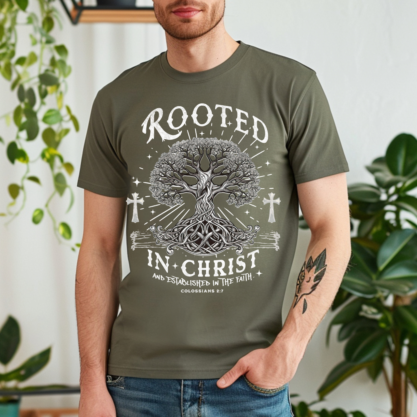 Rooted in Christ and Established in the Faith - TShirt