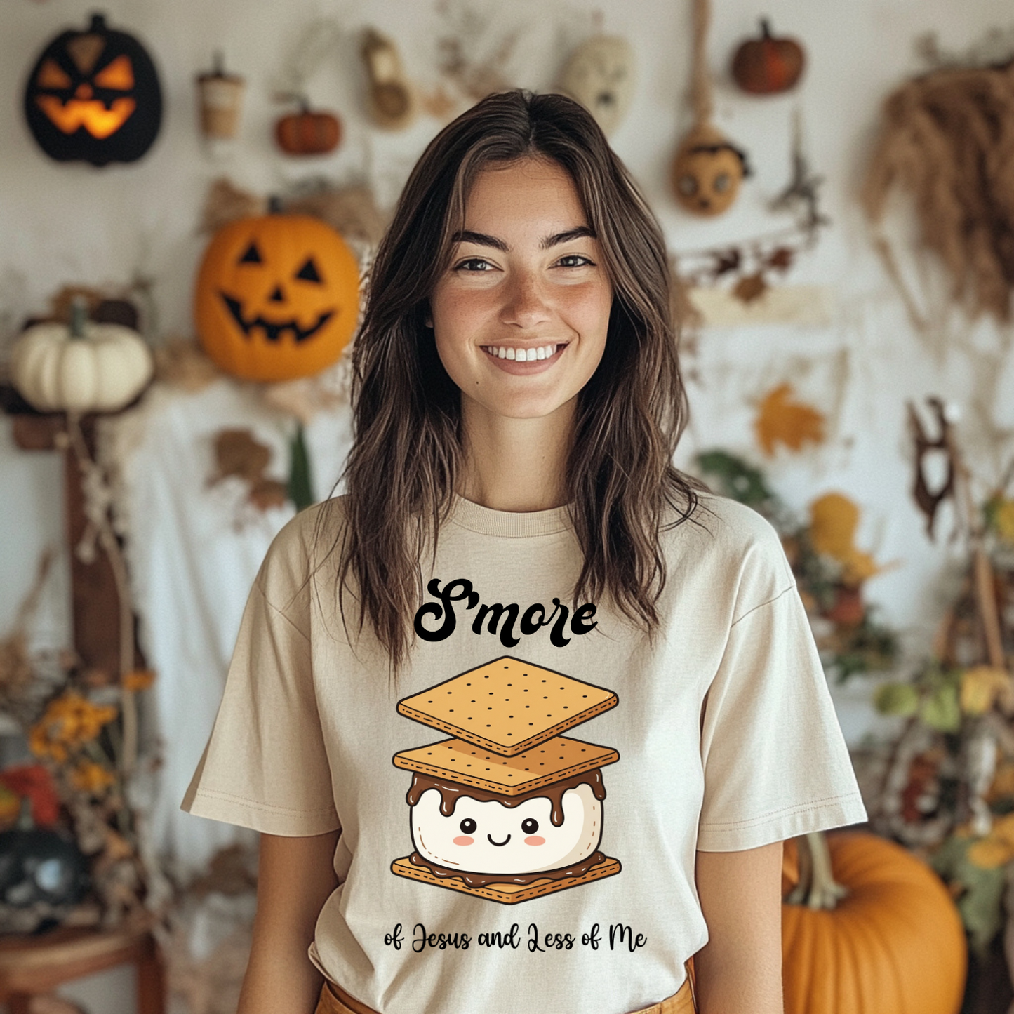 S'more of Jesus and Less of Me - Women's TShirt