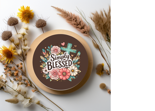 Simply Blessed Table Coasters