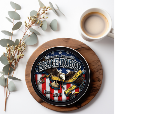 Space Force Table Coasters