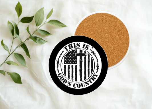 This is God's Country Table Coasters