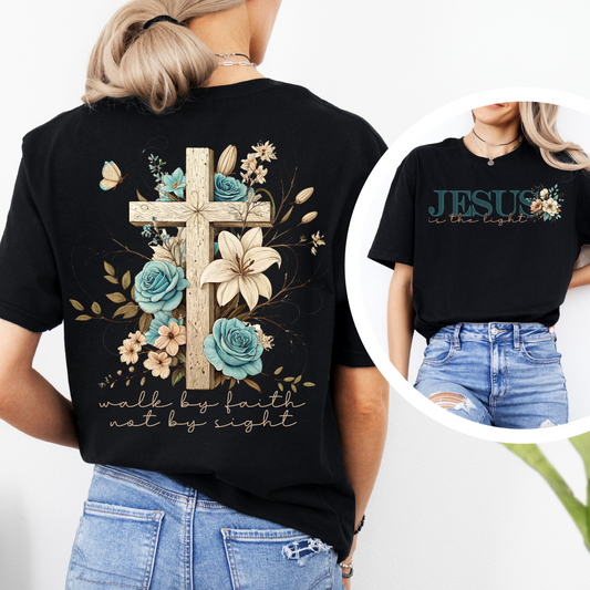 Walk by Faith Not by Sight - Women's TShirt